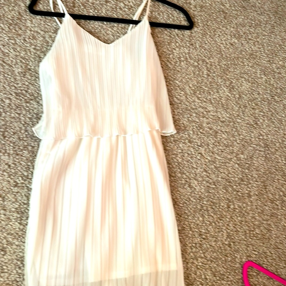 COPY - White crisp dress - adjustable straps
